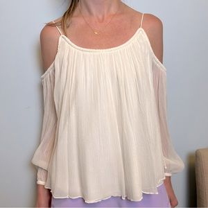 Elizabeth and James shoulder cutout float top